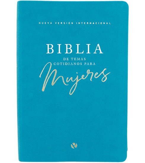 Biblia Temas Cotidianos Para Mujeres, Piel especial, Turquesa