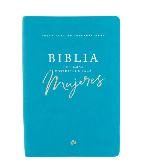 Biblia Temas Cotidianos Para Mujeres, Piel especial, Turquesa