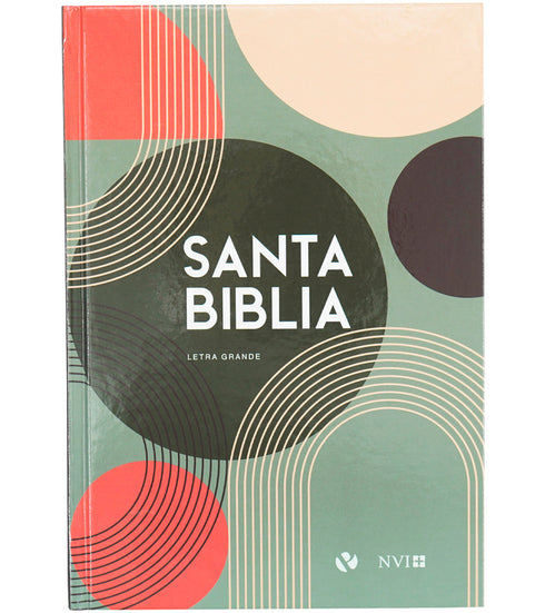 Biblia NVI Letra Grande / Tapa Dura Circulos