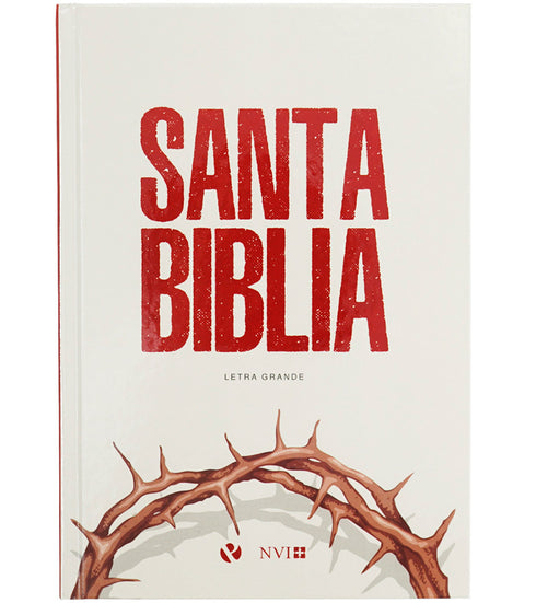 Biblia NVI Letra Grande / Tapa Dura Corona