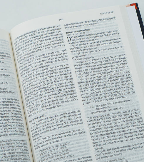 Biblia NVI Ultrafina - Tapa Dura Azul Juvenil