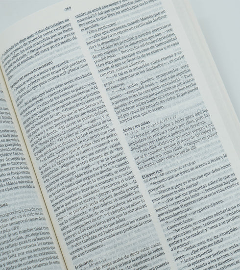 Biblia NVI Ultrafina - Tapa Rústica Cruz