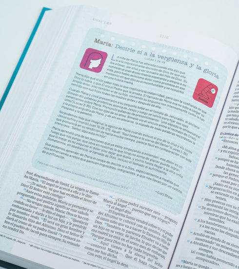 Biblia Temas Cotidianos Para Mujeres, Tapa dura, Turquesa