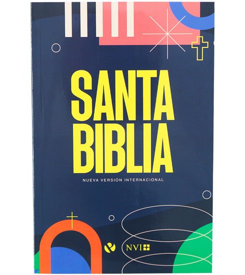 Biblia NVI Ultrafina - Tapa Rústica Azul Juvenil