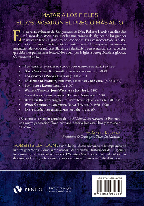 Los generales de Dios VI: Los mártires