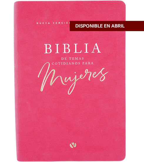 Biblia Temas Cotidianos Para Mujeres, Piel especial, Rosa