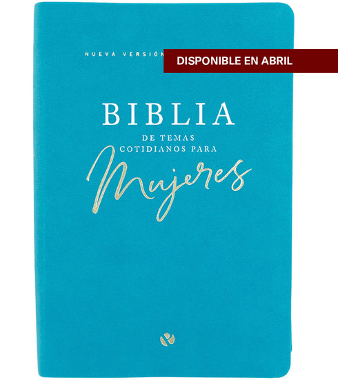 Biblia Temas Cotidianos Para Mujeres, Piel especial, Turquesa