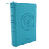 Biblia -Nvi - Con cierre - Letra grande - Compacta - Turquesa