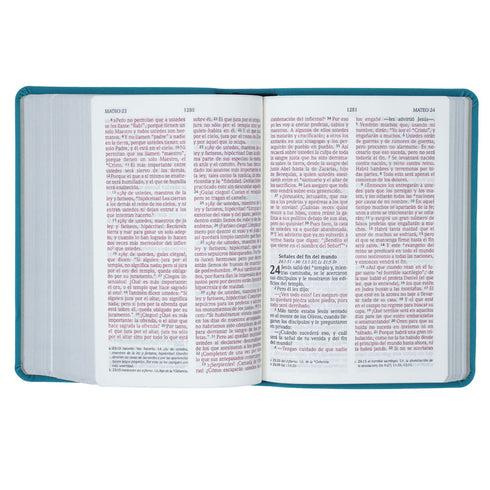 Biblia – Letra Grande – Compacta – Turquesa