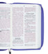 Biblia - Letra Grande - Lila - Con cierre (Zipper)
