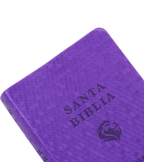 Biblia NVI Letra Grande, Tamaño Bolsillo – Panal Violeta