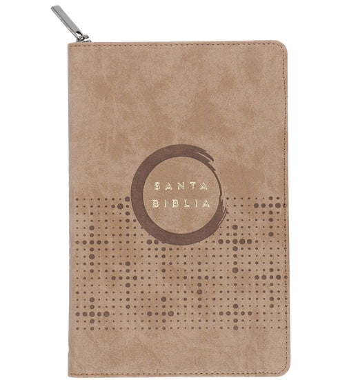 Copia de Biblia Ultrafina Nvi - Marron - Con Zipper (Cierre)