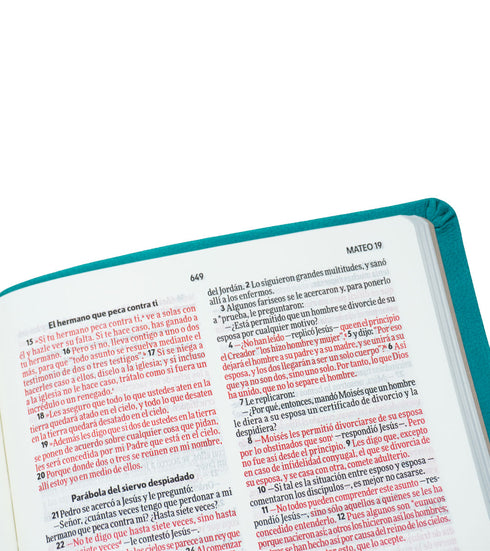 Biblia Ultrafina Nvi - Turquesa