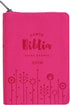 Biblia -Nvi - Con cierre - Letra grande - Compacta - Fucsia