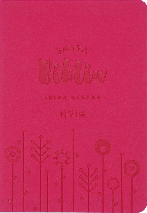 Biblia – Letra Grande – Compacta – Fucsia